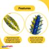 American Baitworks BAITFUEL Dagger Infused with Supercharged X55 Formula Gel: Fish Scent Technology with Powerful Attractants|4.5-Inch, Okeechobee Craw view 3