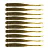BAITFUEL Flat Sided Shad Infused with Supercharged X55 Formula Gel: Fish Scent Technology with Powerful Attractants | 3.5-Inch, Killer G (PN: X78589)