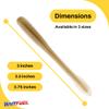 BAITFUEL Crush Worm Infused with Supercharged X55 Formula Gel: Fish Scent Technology with Powerful Attractants|3.75-Inch, Juvenile Goby Pearl view 2