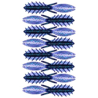 BAITFUEL Dagger Infused with Supercharged X55 Formula Gel: Fish Scent Technology with Powerful Attractants | 4.5-Inch, Junebug (PN: X67503)