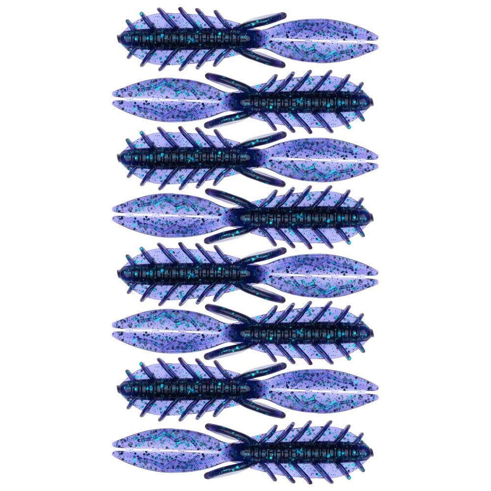 BAITFUEL Dagger Infused with Supercharged X55 Formula Gel: Fish Scent Technology with Powerful Attractants | 4.5-Inch, Junebug (PN: X67503)