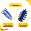 BAITFUEL Dagger Infused with Supercharged X55 Formula Gel: Fish Scent Technology with Powerful Attractants | 4.5-Inch, Junebug (PN: X67503) view 3