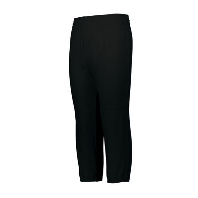 Augusta Sportswear Youth Gamer Pull-Up Baseball Pant Black XXS