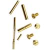 1911 Grip Screws + Pins Kit Fits All Models Colt Kimber and All Other Brands and Clones 1911 45 ACP 9mm Real 24K Gold Plated view 3