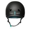 Triple 8 Certified Sweatsave.r XS/- Small Tony Hawk Matte Black | Skate and Skateboarding Helmet view 2