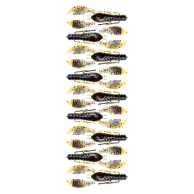 BAITFUEL Paca Slim Infused with Supercharged X55 Formula Gel: Fish Scent Technology with Powerful Attractants | 4-Inch, Coosa Flare (PN: X65604)