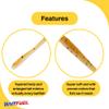 BAITFUEL Lollipop Drop Shot Infused with Supercharged X55 Formula Gel: Fish Scent Technology with Powerful Attractants | 3.5-Inch, Juvinile Goby (PN: X80569) view 3