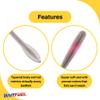 BAITFUEL Junior Crush Infused with Supercharged X55 Formula Gel: Fish Scent Technology with Powerful Attractants | 3-Inch, Smokin Joe (PN: X70572) view 3