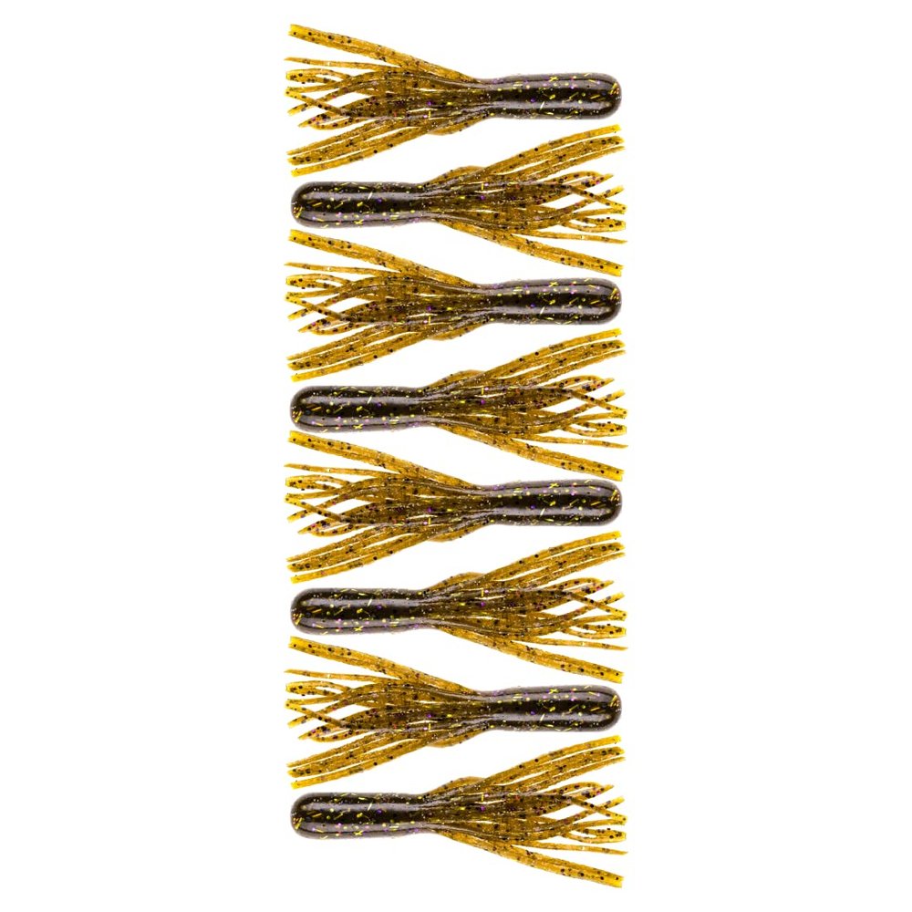 BAITFUEL Tubes Infused with Supercharged X55 Formula Gel: Fish Scent Technology with Powerful Attractants | 4-Inch, Frosty Pumpkin (PN: X73570)