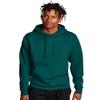 Champion Mens Powerblend Hooded Sweatshirt, XL, Emerald Green view 1