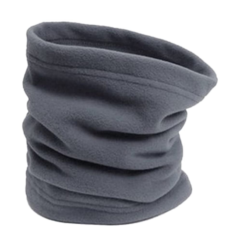 Winter Face Mask Ski Mask Neck Gaiter Cold Weather Half Balaclava Fleece Thermal Neck Warmer for Men & Women Beanie Hat Scarf Grey
