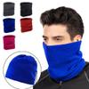Winter Face Mask Ski Mask Neck Gaiter Cold Weather Half Balaclava Fleece Thermal Neck Warmer for Men & Women Beanie Hat Scarf Grey view 4
