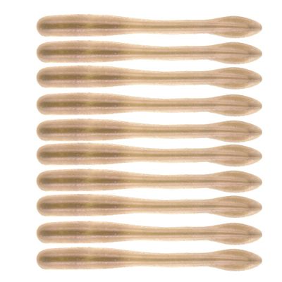 BAITFUEL Junior Crush Infused with Supercharged X55 Formula Gel: Fish Scent Technology with Powerful Attractants | 3-Inch, Dark Smelt (PN: X70583)