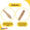 BAITFUEL Junior Crush Infused with Supercharged X55 Formula Gel: Fish Scent Technology with Powerful Attractants | 3-Inch, Dark Smelt (PN: X70583) view 3