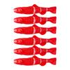 BAITFUEL Swimming Minnow Infused with Supercharged X55 Formula Gel: Fish Scent Technology with Powerful Attractants | 4-Inch, Texas Red (PN: X84541) view 1
