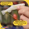 BAITFUEL Swimming Minnow Infused with Supercharged X55 Formula Gel: Fish Scent Technology with Powerful Attractants | 4-Inch, Texas Red (PN: X84541) view 4