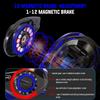 Sougayilang Baitcasting Reels, 7.3:1 Gear Ratio Fishing Reel with Magnetic Braking System- Left Handed view 4
