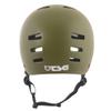 TSG Evolution Bike & Skate Helmet w/Snug Fit | for Cycling, BMX, Skateboarding, Rollerblading, Roller Derby, E-Boarding, E-Skating, Longboarding, Park Skating, Satin Olive (S/M 54-56 cm) view 2