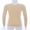 Hansber Kids Girls Boys Compression Base Layer Thermal Underwear Tops Stretchy Nylon Long Sleeve Undershirts Type A Nude 2-4 view 4