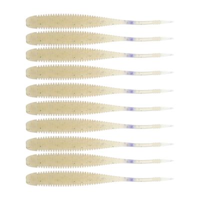BAITFUEL Flat Sided Shad Infused with Supercharged X55 Formula Gel: Fish Scent Technology with Powerful Attractants | 3.5-Inch, LON Goby (PN: X79576)