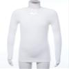 Hansber Kids Girls Boys Compression Base Layer Thermal Underwear Tops Stretchy Nylon Long Sleeve Undershirts Type A White 2-4 view 3