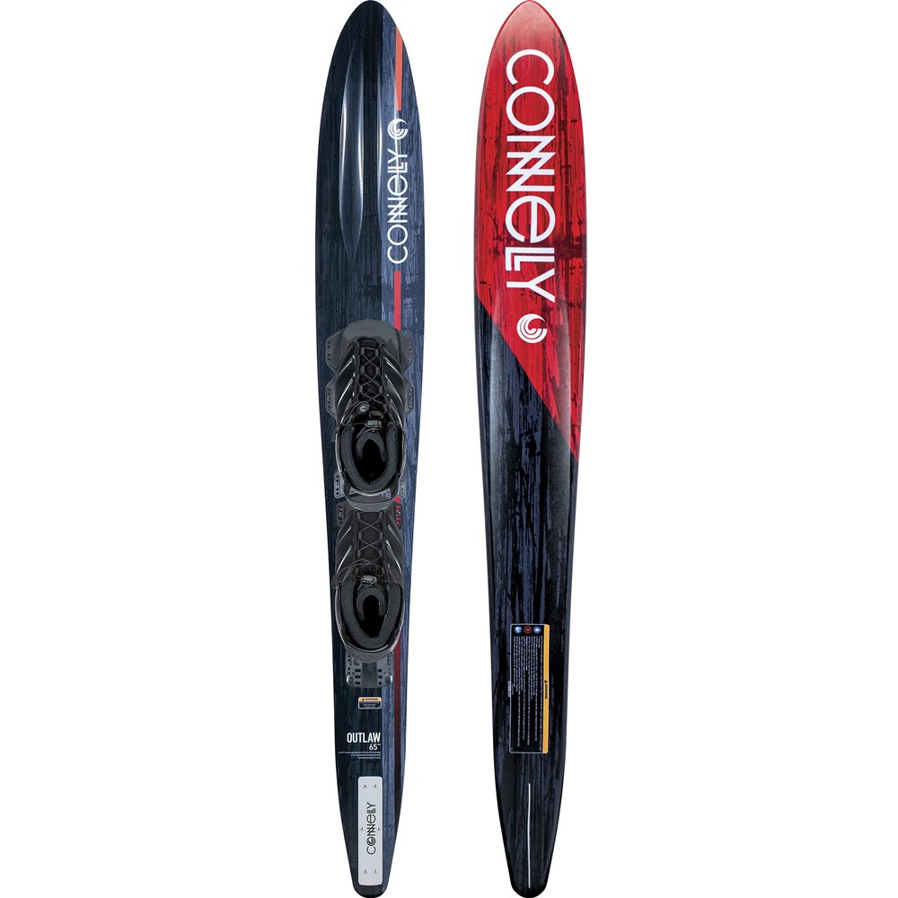 Connelly Slalom Waterski - Outlaw 65 -DBL Tempest bindings, S (4-7)