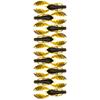 BAITFUEL Paca Slim Infused with Supercharged X55 Formula Gel: Fish Scent Technology with Powerful Attractants | 4-Inch, Green Pumpkin (PN: X65505)