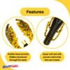 BAITFUEL Paca Slim Infused with Supercharged X55 Formula Gel: Fish Scent Technology with Powerful Attractants | 4-Inch, Green Pumpkin (PN: X65505) view 3