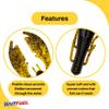 American Baitworks BAITFUEL Paca Slim Infused with Supercharged X55 Formula Gel: Fish Scent Technology with Powerful Attractants|3.5-Inch, Green Pumpkin Candy (PN: X61525) view 3