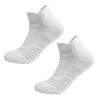 Bluelans Ankle Athletic Running Socks Low Cut Sports Socks for Men and Women Ankle Socks Low Cut Running Socks with Ankle Support White 39-42 view 1