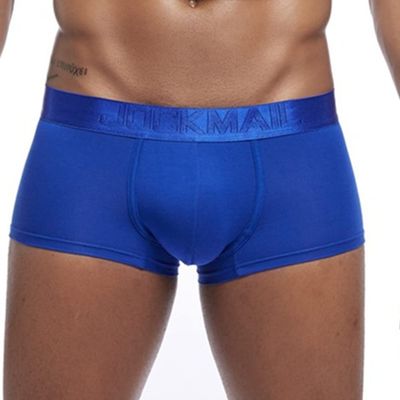 JOCKMAIL Modal Soft Comfort Underwear Men Boxer Shorts Health Care Boxer Briefs Blue