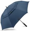 ZOMAKE Golf Umbrella Windproof, Extra Large Oversized Heavy Duty Double Canopy for Rain, Sports Games & Push Cart(51inch,Navy Blue) view 1