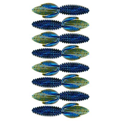 BAITFUEL B Bug Infused with Supercharged X55 Formula Gel: Fish Scent Technology with Powerful Attractants | 4.3-Inch, Okeechobee Craw (PN: X48539)