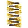 BAITFUEL Tubes Infused with Supercharged X55 Formula Gel: Fish Scent Technology with Powerful Attractants | 2.5-Inch, Green Pumpkin (PN: X74505) view 1