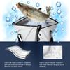 Buffalo Gear Insulated Fish Cooler 48x18In, Leakproof Kill Bag with 2 Reusable Cooler Ice Packs, Portable Waterproof Fish Bag with Adjustable Shoulder Strap, Keeps Ice-cold More than 48 Hours view 4