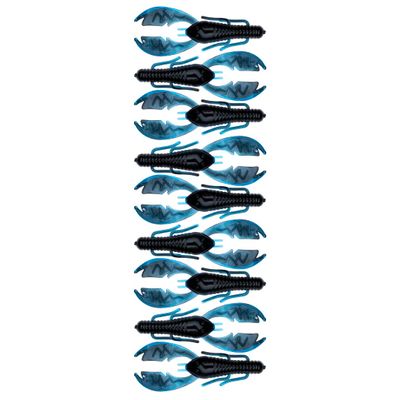 American Baitworks BAITFUEL Paca Slim Infused with Supercharged X55 Formula Gel: Fish Scent Technology with Powerful Attractants| 3.5-Inch, Black Blue (PN: X61515)