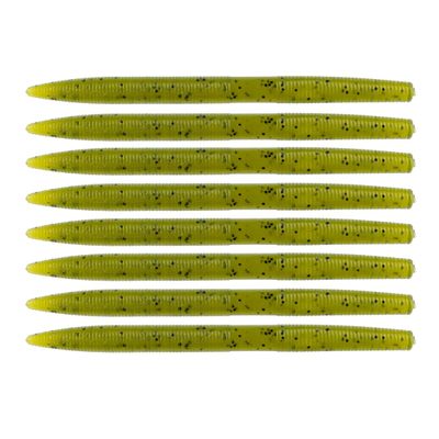 BAITFUEL Ion Infused with Supercharged X55 Formula Gel: Fish Scent Technology with Powerful Attractants | 5-Inch, Watermelon Pepper (PN:X32624)