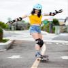 Triple 8 Certified Sweatsave.r XS/- Small Teal Hologram | Skate and Skateboarding Helmet view 4