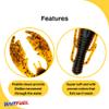 American Baitworks BAITFUEL Paca Slim Infused with Supercharged X55 Formula Gel: Fish Scent Technology with Powerful Attractants|3.5-Inch, Alabama Craw (PN: X61518) view 3