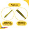 BAITFUEL Lollipop Drop Shot Infused with Supercharged X55 Formula Gel: Fish Scent Technology with Powerful Attractants | 3.5-Inch, Shiner (PN: X80618) view 3