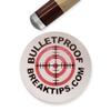 Bulletproof Break Tips - Polymer Break & Jump Tip | Professional Pool Cue Tips & Pool Stick Accessories | Billiards Accessories for Adults & Pool Players | Comes with Patch & Sticker! 15mm, 2 Count view 1