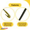 BAITFUEL Mega Bopper Infused with Supercharged X55 Formula Gel: Fish Scent Technology with Powerful Attractants | 7.7-Inch, Tilapia Magic (PN: X86600) view 3