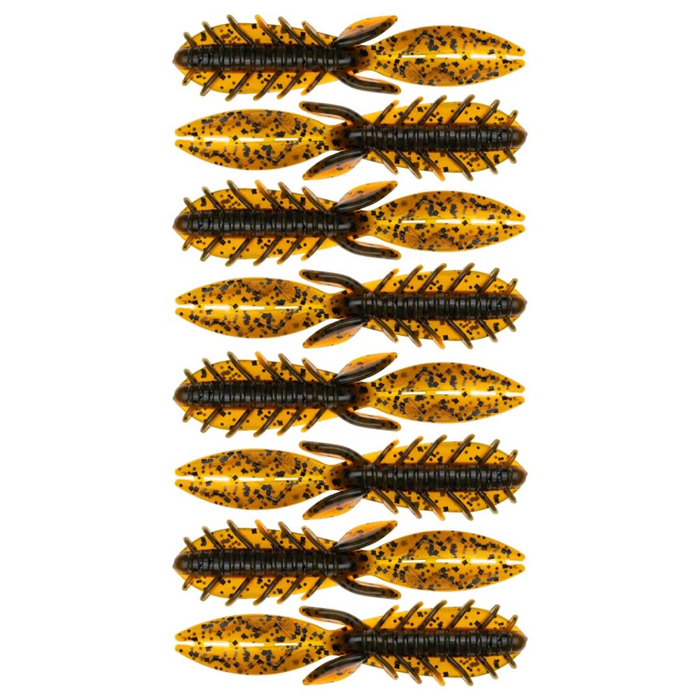 American Baitworks BAITFUEL Dagger Infused with Supercharged X55 Formula Gel: Fish Scent Technology with Powerful Attractants|4.5-Inch, Alabama Craw (PN: X67518)