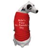 Bebe's First St. Patrick's Day - TV Show Dog Shirt (Red, 3X-Large) view 2