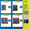 Allied Medal Hangers  Beast Mode - RED Powder Coat - (18 Wide with 1 Hang bar) - Medal Hanger Holder Display Rack - Multiple Variations Offered! view 3