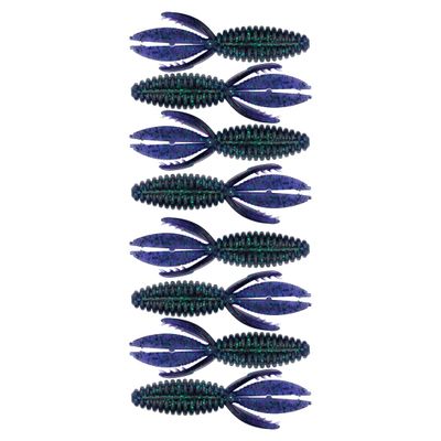 BAITFUEL B Bug Infused with Supercharged X55 Formula Gel: Fish Scent Technology with Powerful Attractants | 4.3-Inch, Junebug (PN: X48503)