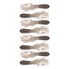 BAITFUEL Tubes Infused with Supercharged X55 Formula Gel: Fish Scent Technology with Powerful Attractants | 4-Inch, Star Warz (PN: X73571)