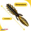 American Baitworks BAITFUEL Dagger Infused with Supercharged X55 Formula Gel: Fish Scent Technology with Powerful Attractants|4.5-Inch, Tilapia Magic view 2