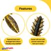 American Baitworks BAITFUEL Dagger Infused with Supercharged X55 Formula Gel: Fish Scent Technology with Powerful Attractants|4.5-Inch, Tilapia Magic view 3