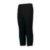 Augusta Sportswear Youth Gamer Pull-Up Baseball Pant Black L view 1